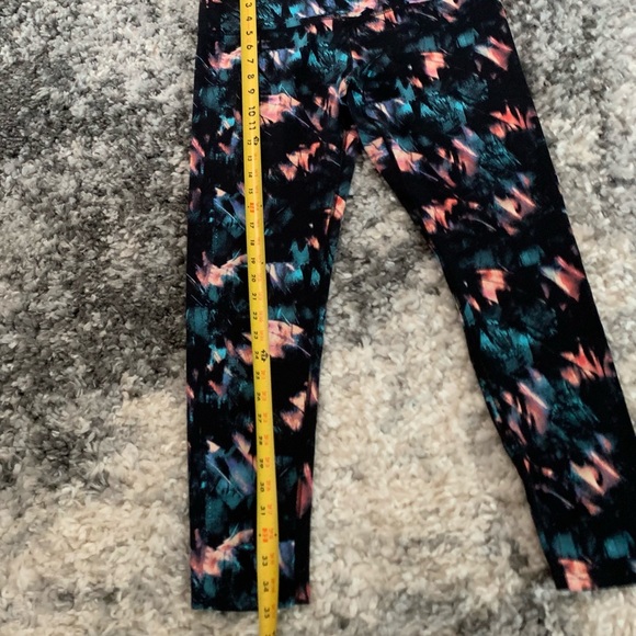 Tuff Athletics Workout Exercise Leggings Size Large - Picture 3 of 13